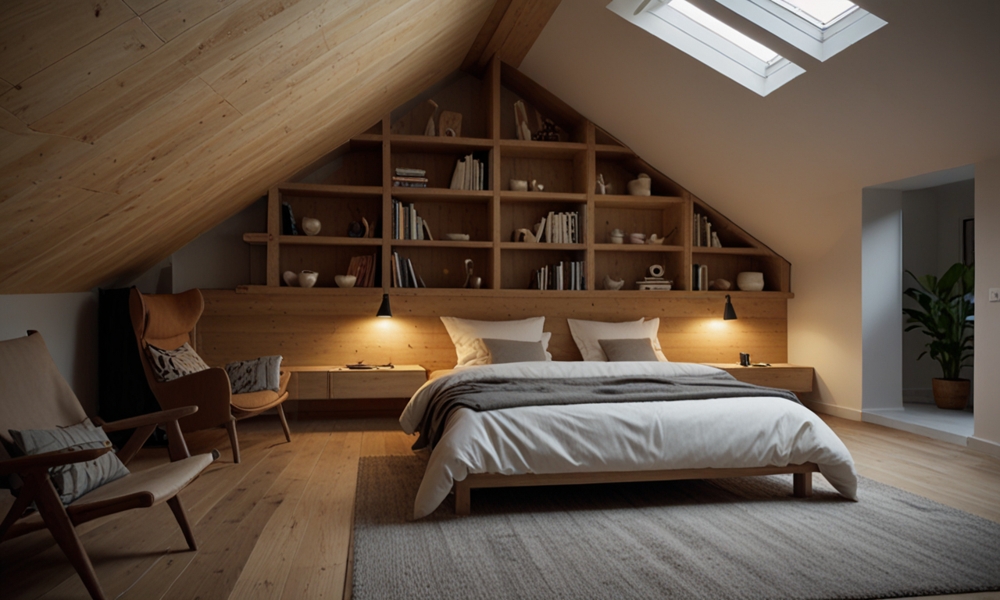 Chambre sous les combles : 12 astuces déco pour exploiter chaque centimètre