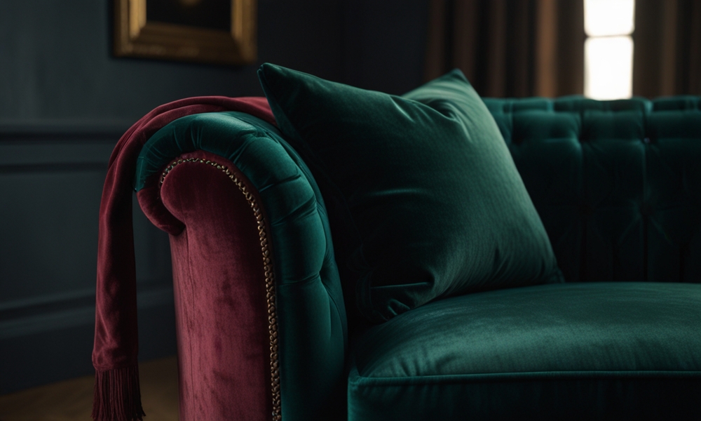 Le velours dans la décoration : astuces pour un intérieur élégant et confortable